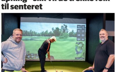 Da er golfsenteret åpent